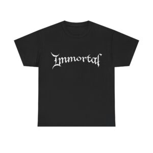 Immortal Black Metal Band Logo T-Shirt