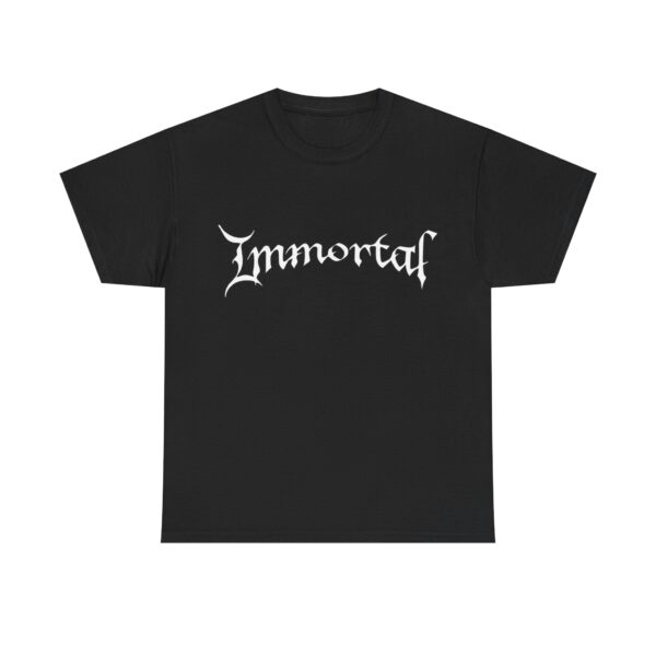 Immortal Black Metal Band Logo T-Shirt